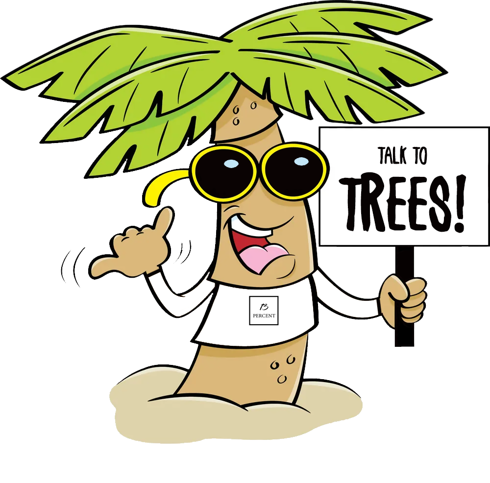 Talk to Trees! Sticker